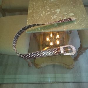Charming charlie rhinestone belt